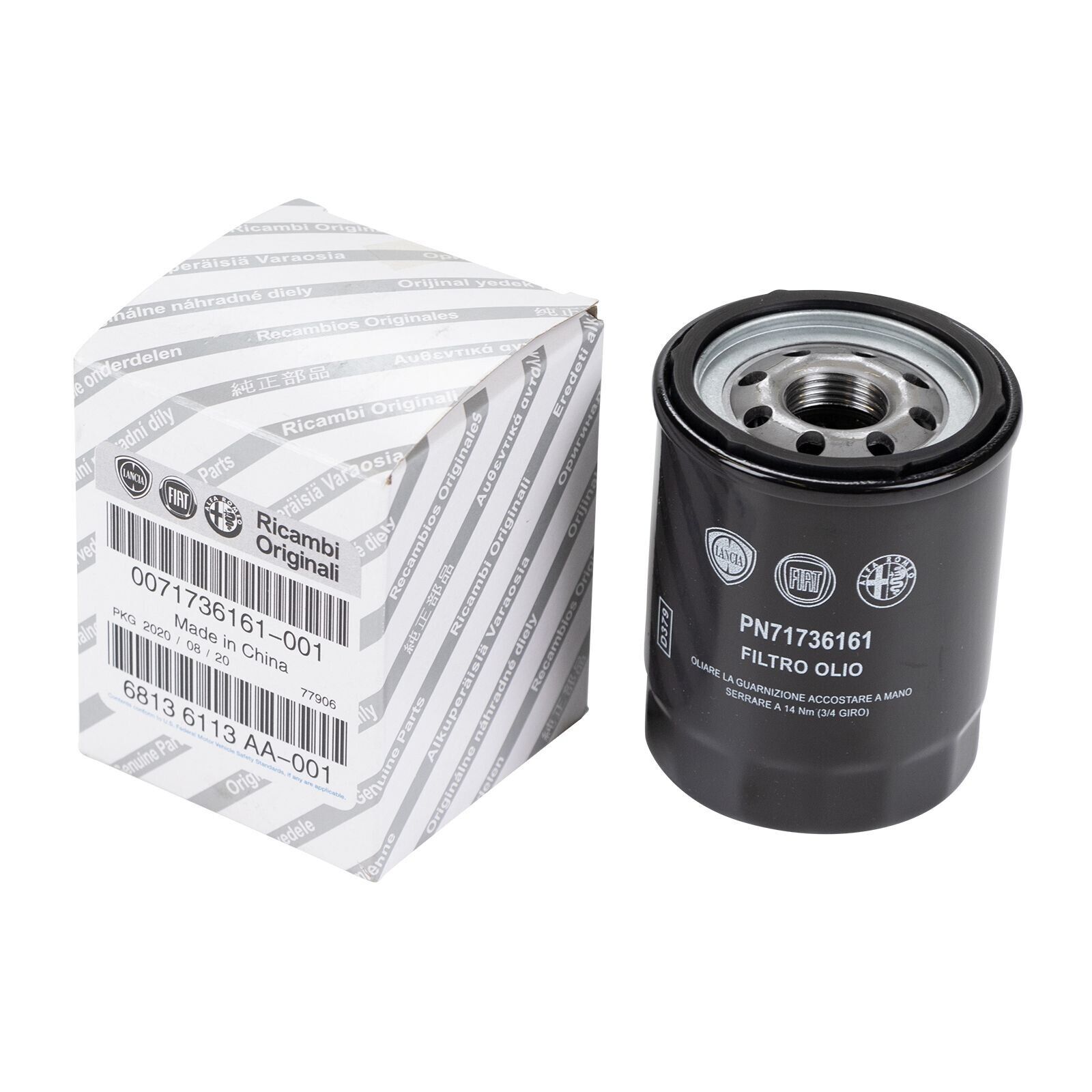 FILTRO OLIO FIAT 500/PANDA/PUNTO (1.2/1.4) 46347171